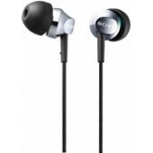 Sony MDREX50LPS Mid-range In-ear Headphones with Deep Base - Silver