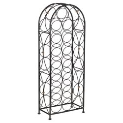Castello 23 bottle Wine rack, Black