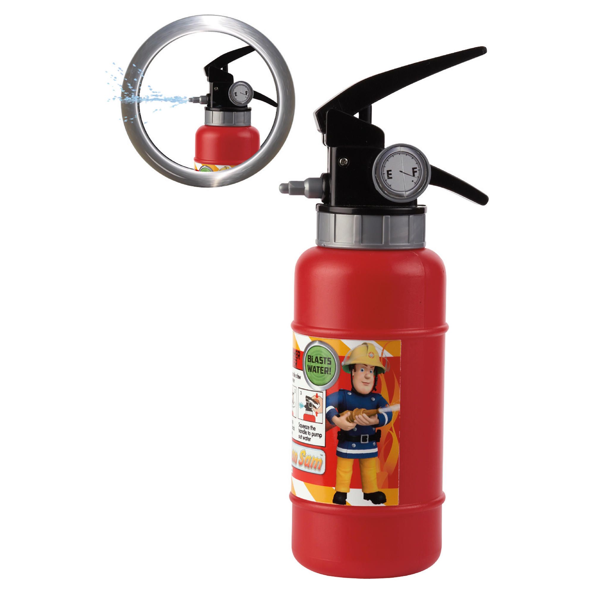Fireman Sam Fire Extinguisher Water Pistol