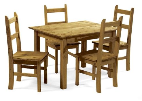 Image of Home Zone Peru Five Piece Dining Set