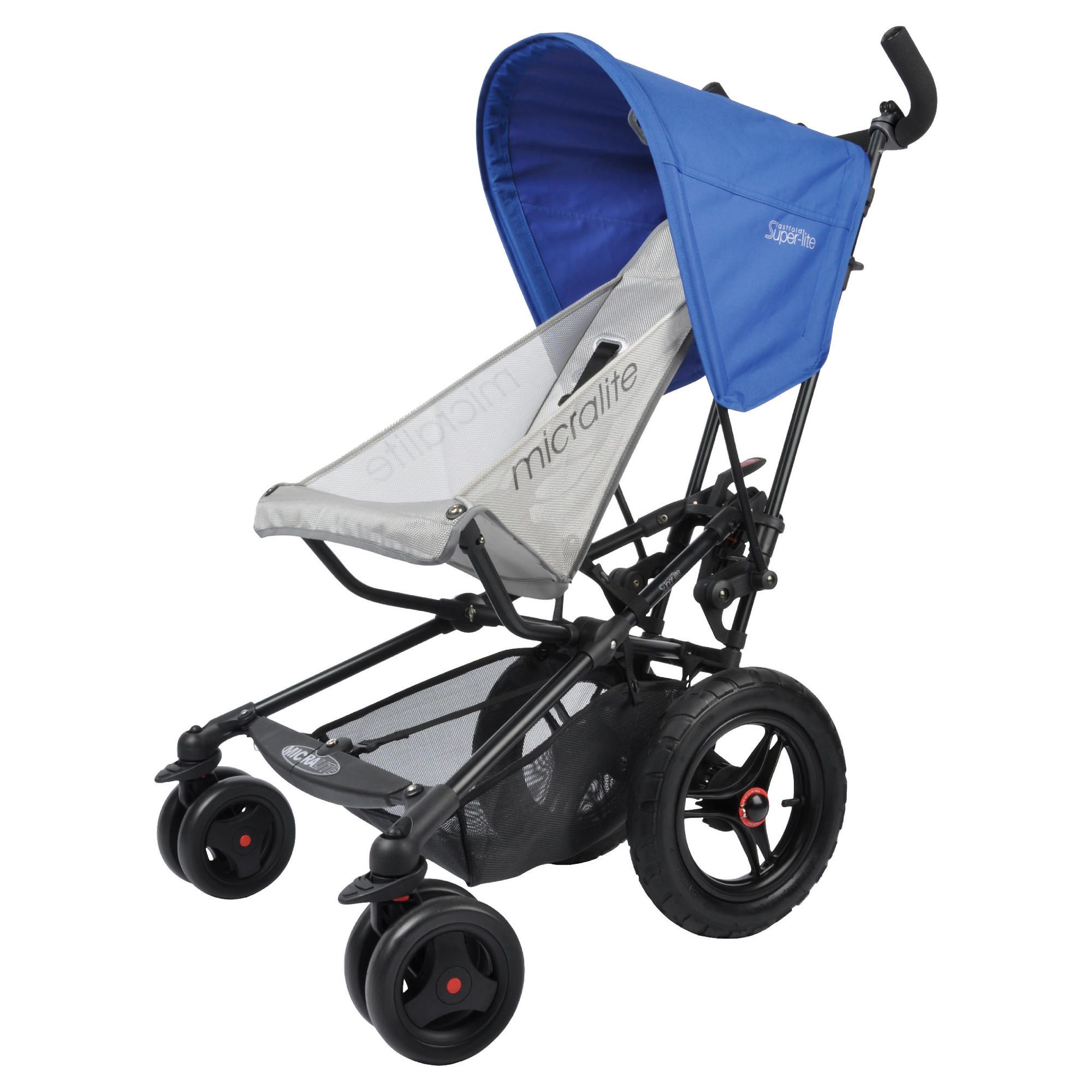 Micralite Fastfold Superlite Pushchair, Blue