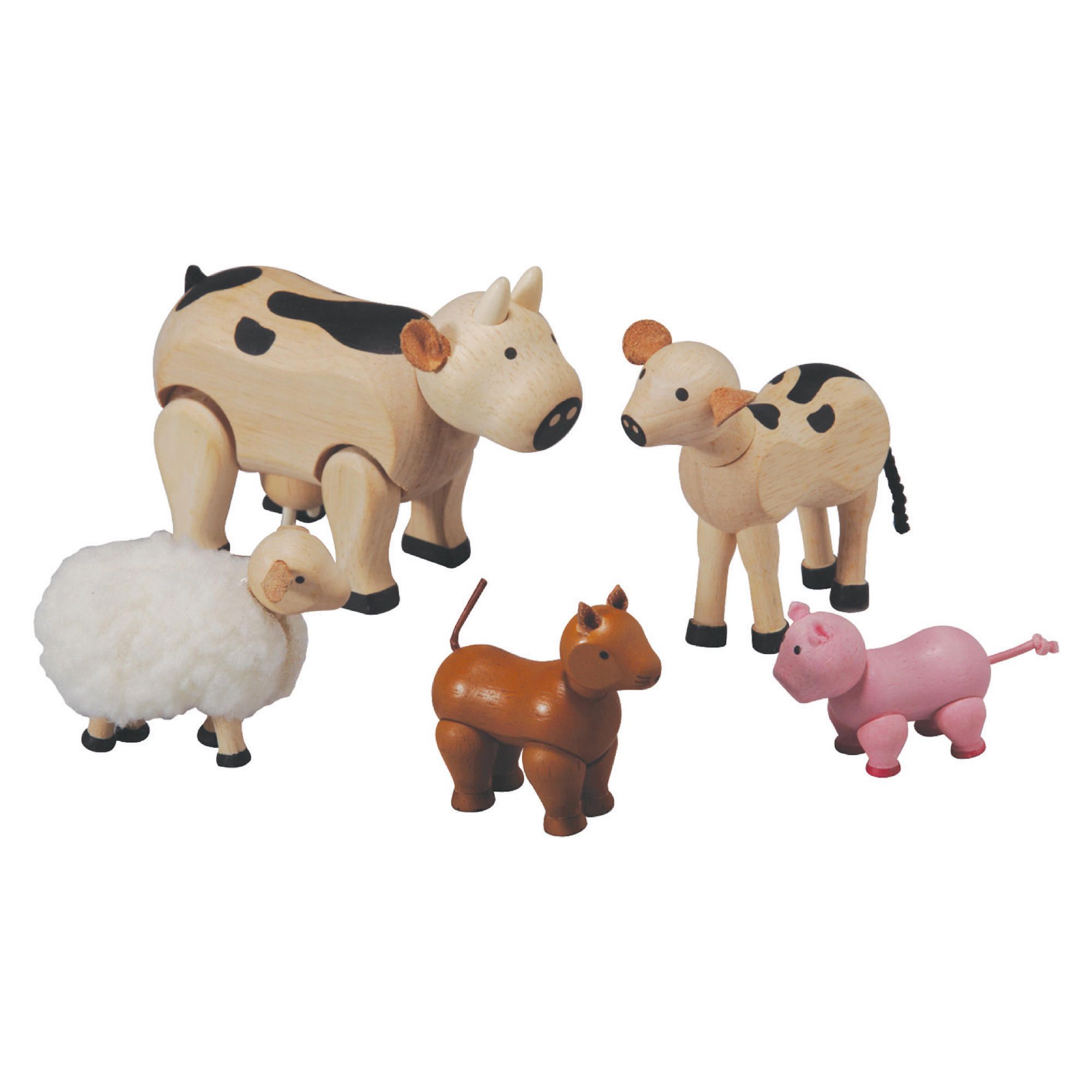 Plan Toys Farm Animal Set 