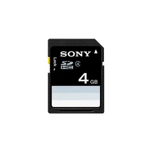 Image of Sony 4gb Sdhc Memory Card