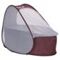 Koo-di Pop Up Travel Cot & Bassinette, Aubergine & White