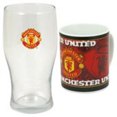 Manchester United Mug & Pint Glass