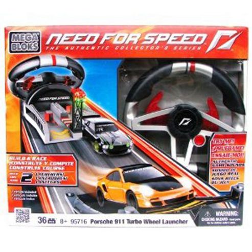 Image of Mega Bloks Need For Speed Wheel Launcher Only One Supplied