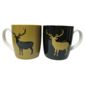 Tesco Reindeer Set of 8 Fine China