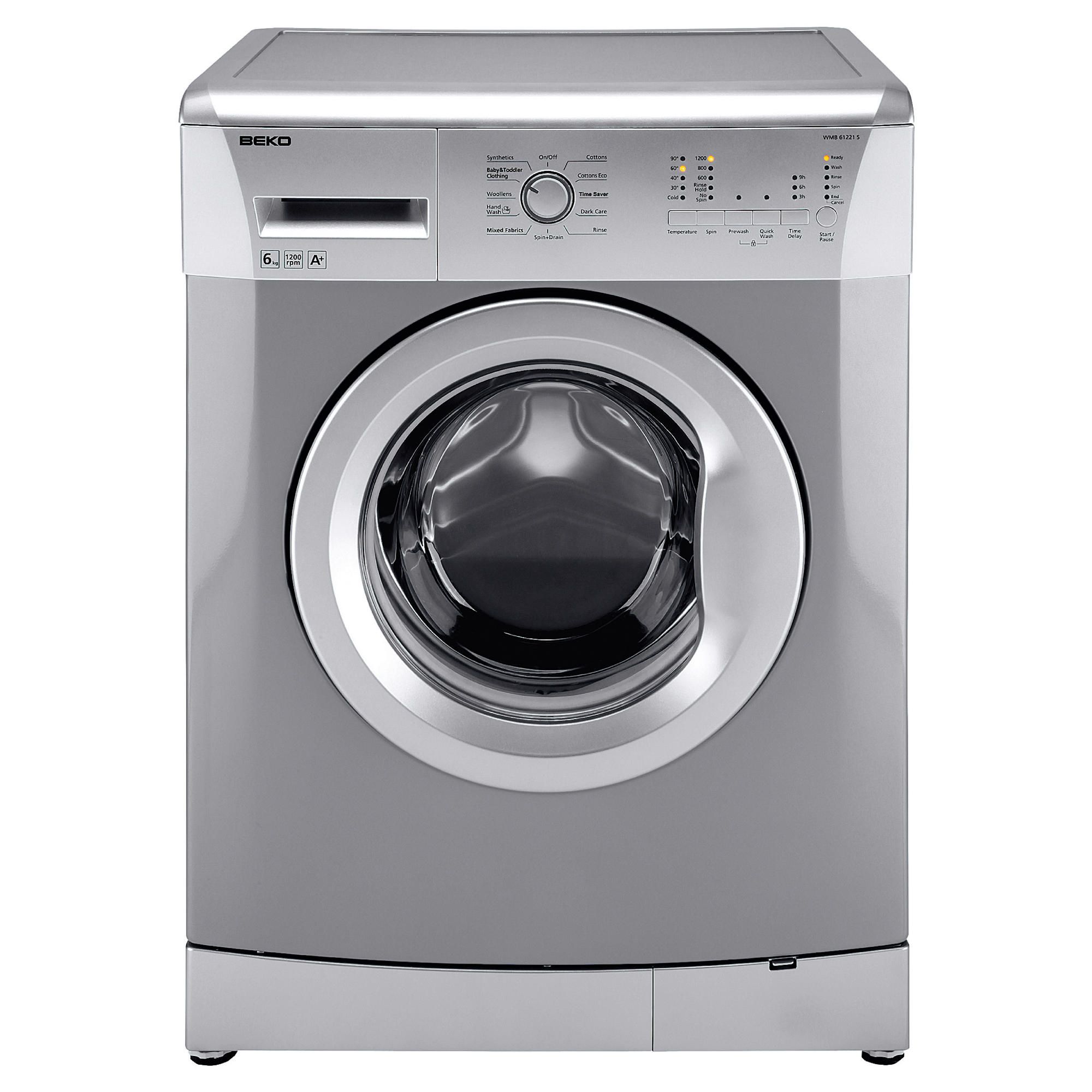 Beko WMB61221S Silver 6KG 1200 RPM Washing Machine