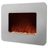 Pifco PE184 Wall Mounted Fire with Pebble