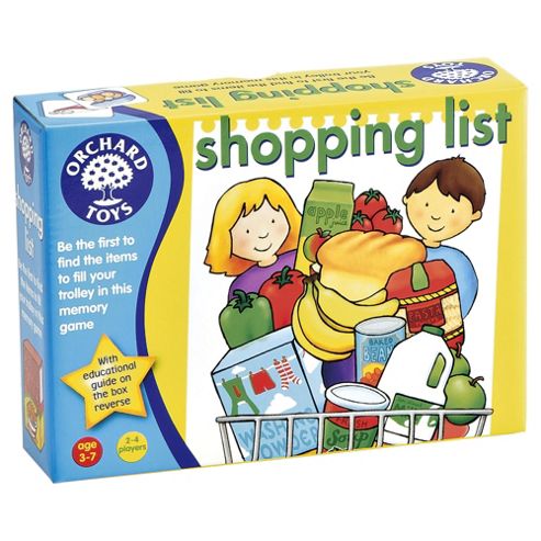 Image of Orchard Toys Shopping List Educational Game
