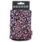 Trendz Mobile Pouch Universal Ditsy Pattern Black