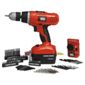 Black & Decker  14.4V Cordless Hammer Drill Bundle