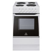 Indesit IS50EW White Single Electric Cooker