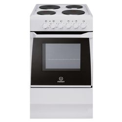 Indesit IS50EW White Single Electric Cooker
