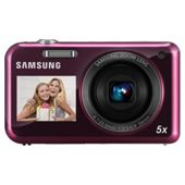 Samsung PL120 Digital Camera - Pink (14MP, 5x Optical Zoom) 1.5 inch Front, 2.7 inch Rear LCD