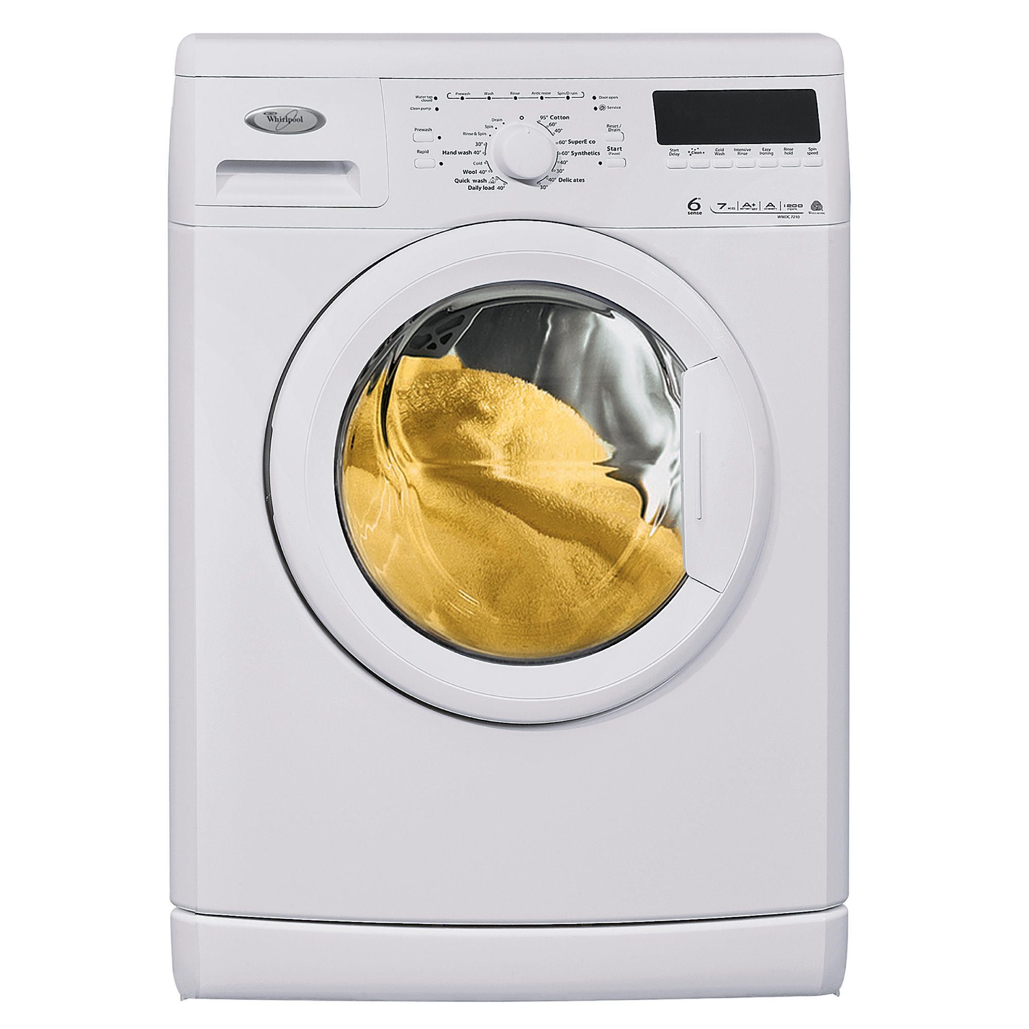 Whirlpool WWDC 7210 7KG 1200 Spin Washing Machine