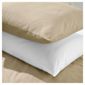 100% cotton Pillowcases x2 cappucino.