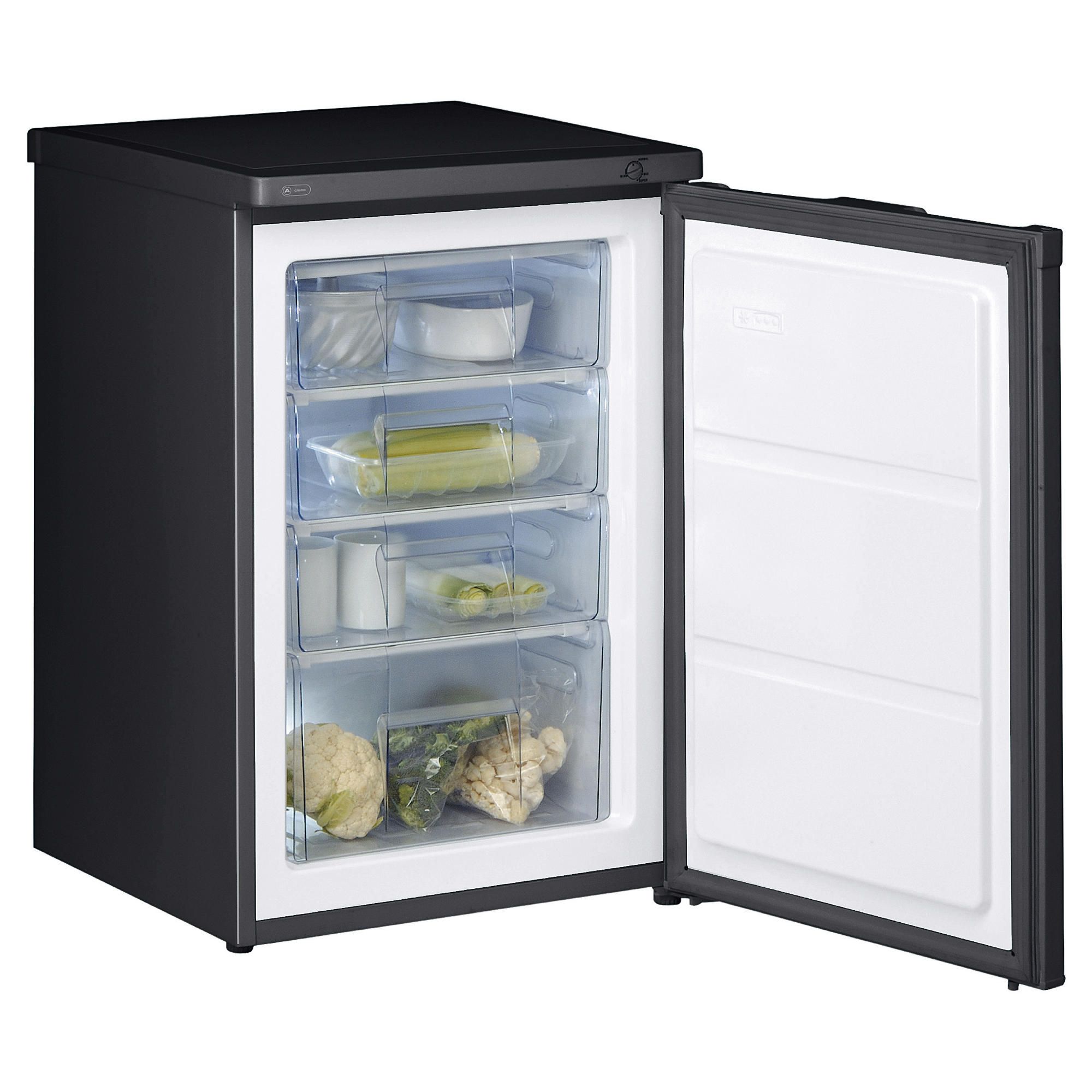 Whirlpool AFB601 Undercounter Freezer, Black