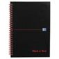 Black n Red A5 Wirebound Hardback Notebook