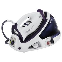 Tefal GV8430 auto shut-off Iron with Palladium Plate - White/Blue