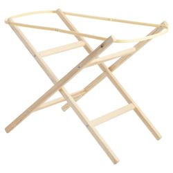Clair de lune Wooden Folding Moses Basket Stand