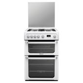 Hotpoint HUG61P 60cm Gas Double Oven