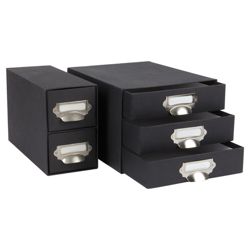 Card desk accessory set