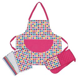 Tesco Metro 3 piece Kitchen Textile Set