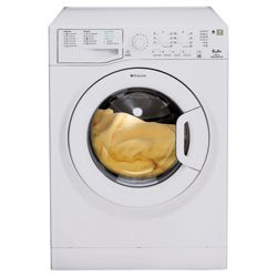 Hotpoint WMAL661P Washing Machine, 6kg Wash Load, 1600 RPM Spin, A+ Energy Rating. White