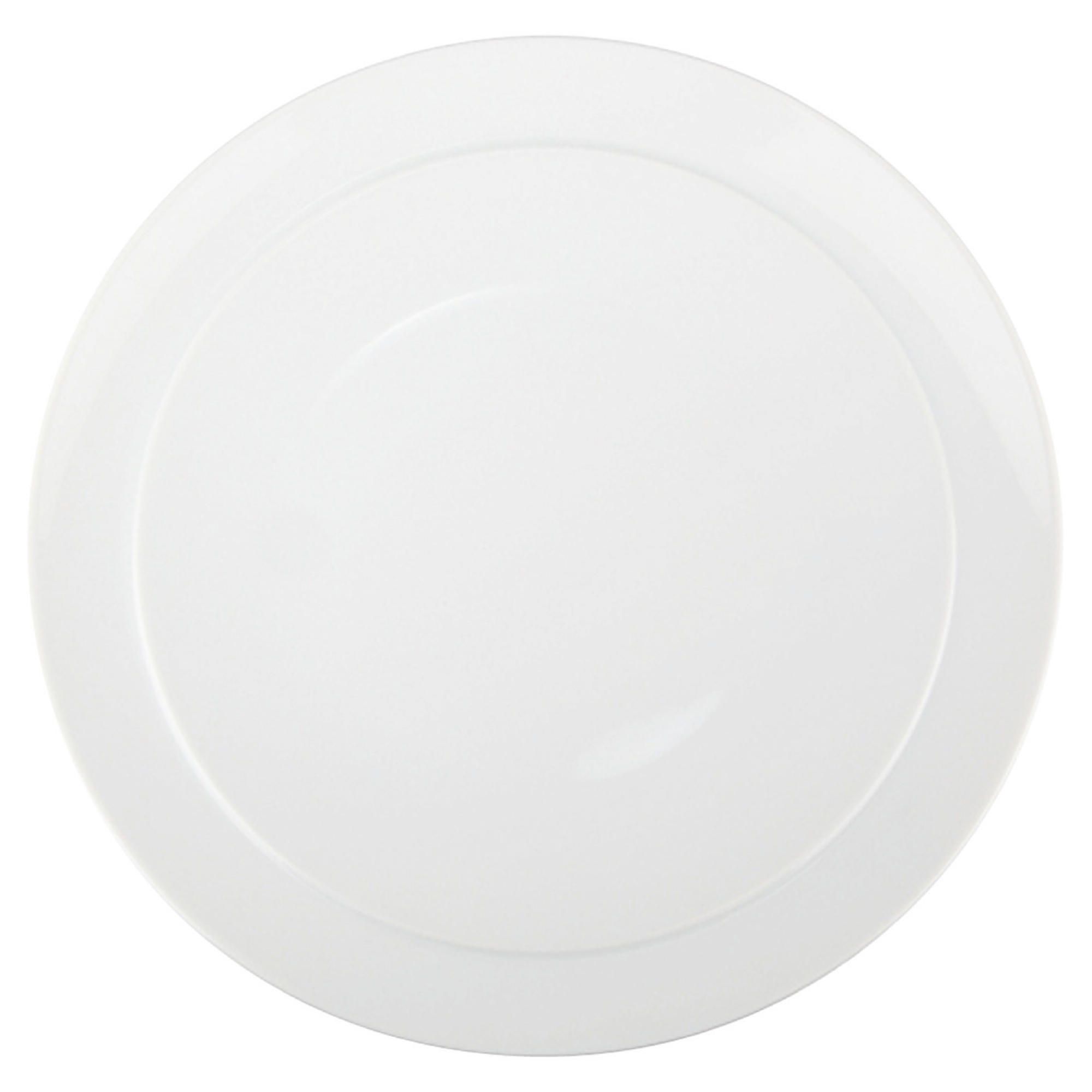 White by Denby Coupe dinner plate 2 pack 