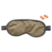 Samsonite Eye Shade & Ear Plugs, Beige/Graphite