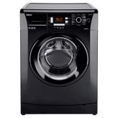 Beko WMB81241LB  Washing Machine, 8kg Wash Load, 1200 RPM Spin, A+ Energy Rating. Black