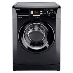 Beko WMB81241LB  Washing Machine, 8kg Wash Load, 1200 RPM Spin, A+ Energy Rating. Black
