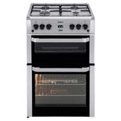 Beko BDVG694SP Silver 60cm Gas Cooker with Double Oven