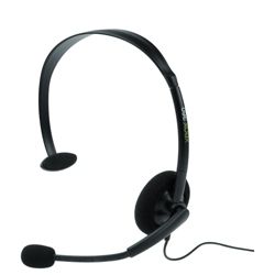 Microsoft Xbox 360 Wired Headset - Black