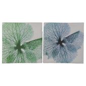 2 Pack flower canvas
