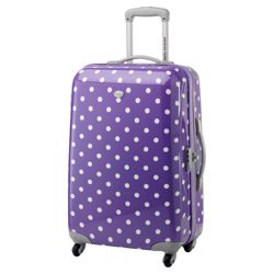 Samsonite American Tourister Lollydots Spinner Suitcase, Purple 67cm