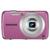 Samsung PL20 Digital Camera - Pink (14.2MP, 5x Optical Zoom) 2.7 inch LCD