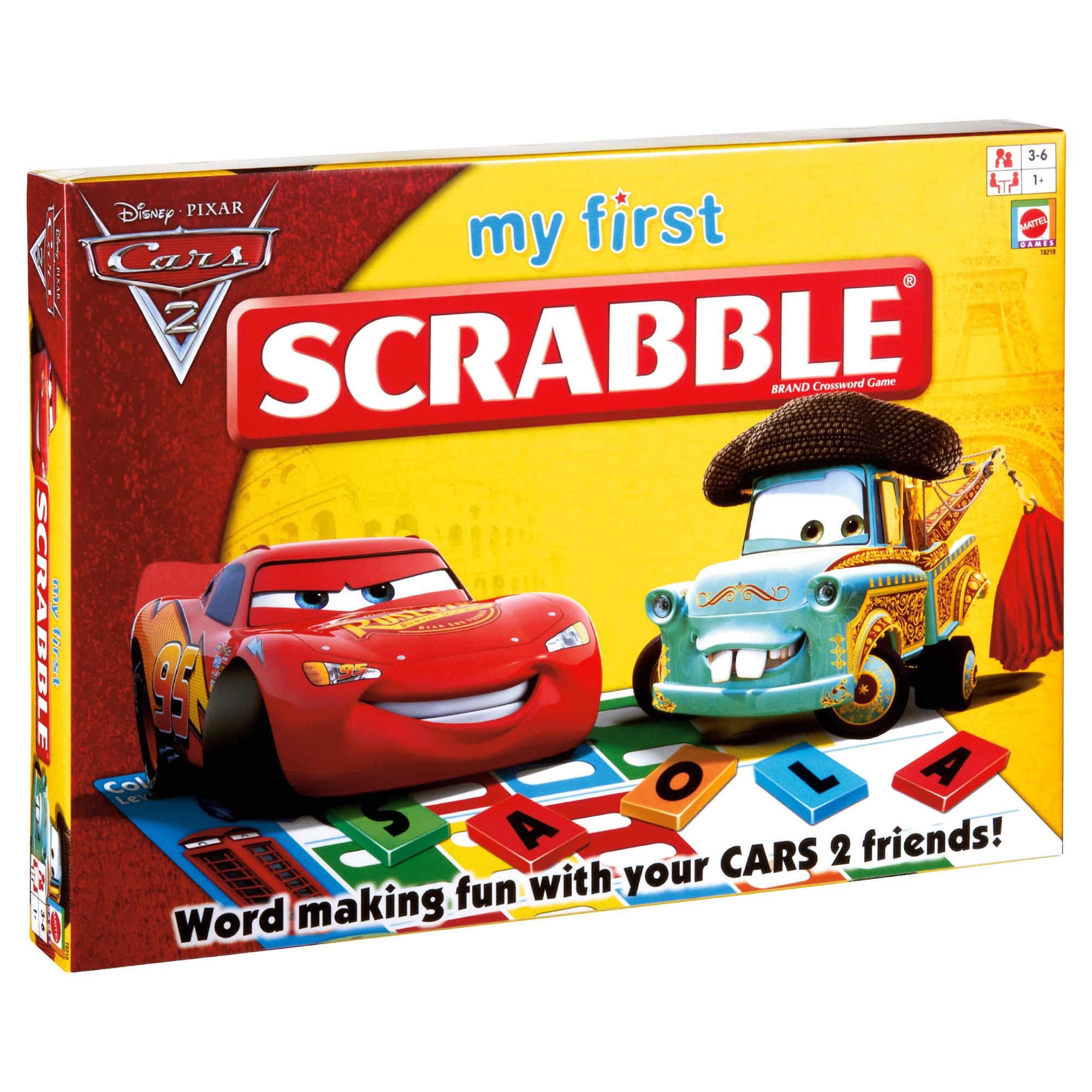 My First Scrabble Cars 2 Board Game 