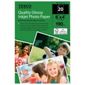 Tesco 190gm 6X4 Photo Paper - 20 Sheets