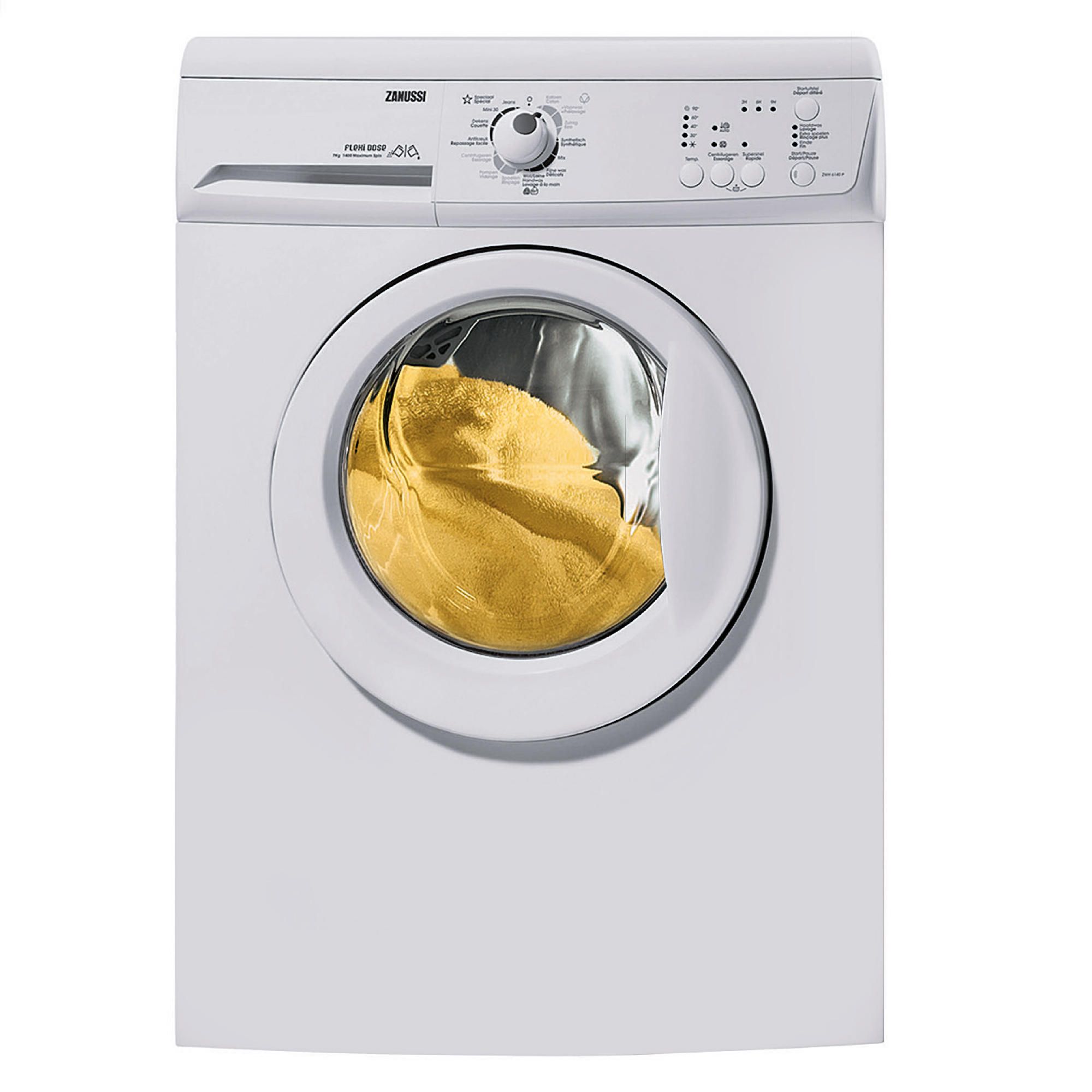 Zanussi ZWH6140P 7KG 1400RPM Aqua Cycle Washing Machine