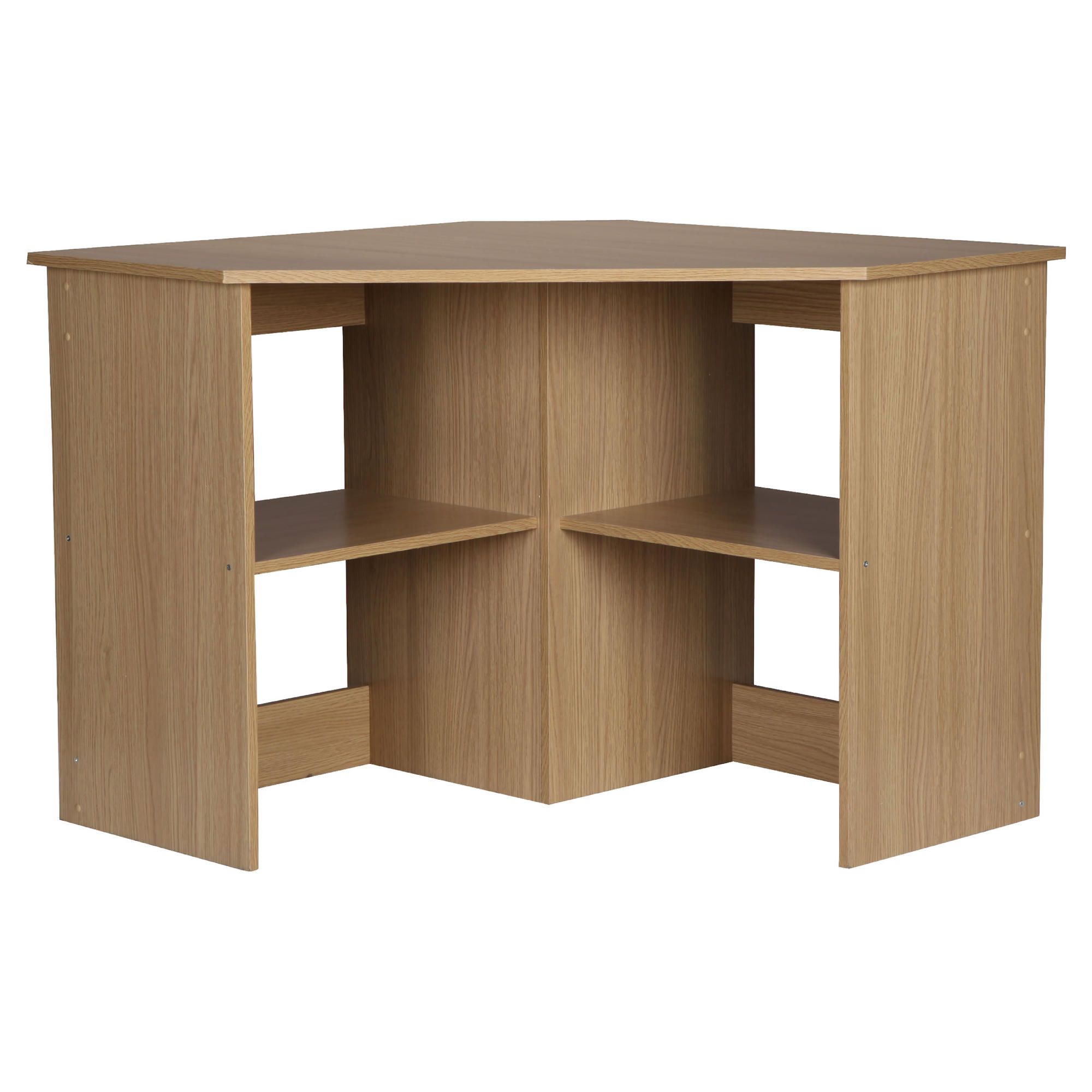 Fraser Corner Desk, Oak Effect