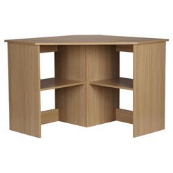 Fraser Corner Desk, Oak Effect