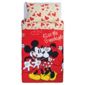 Disney Mickey And Minnie Single Duvet Set
