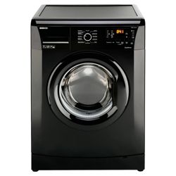 Beko WMB71231B Washing Machine, 7kg Wash Load, 1200 RPM Spin, A+ Energy Rating. Black