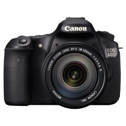 Canon EOS 60D Digital SLR Camera (Inc EF-S 18-135 mm f/3.5-5.6 IS Lens Kit)