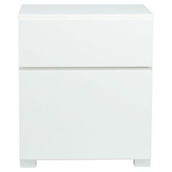 Urban 2 Drawer Filer, White Gloss