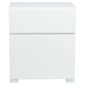 Urban 2 Drawer Filer, White Gloss
