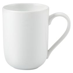Tesco Porcelain Set of 4 Mugs, White