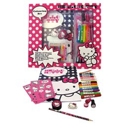 Hello Kitty Colouring Set